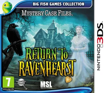 Mystery Case Files - Return to Ravenhearst (Europe) (En,Fr,De,Es,It,Nl) box cover front